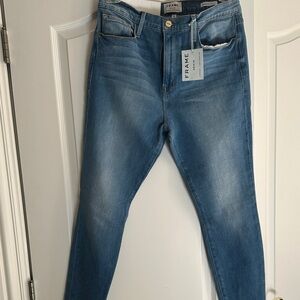 NWT Frame Ali high rise skinny